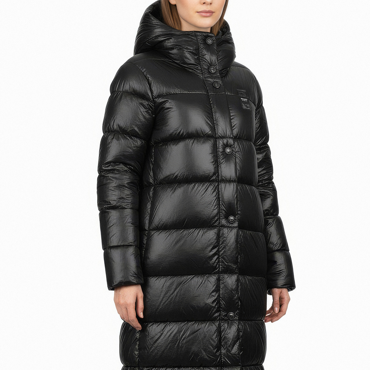 Blauer Bellevue Steppjacke schwarz