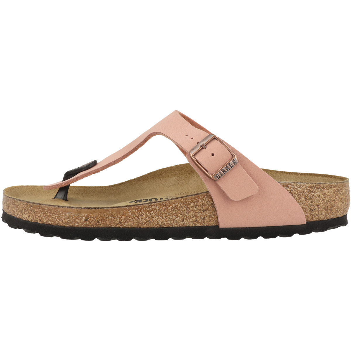 Birkenstock Gizeh Birko-Flor Nubuk Zehensandale normal rosa