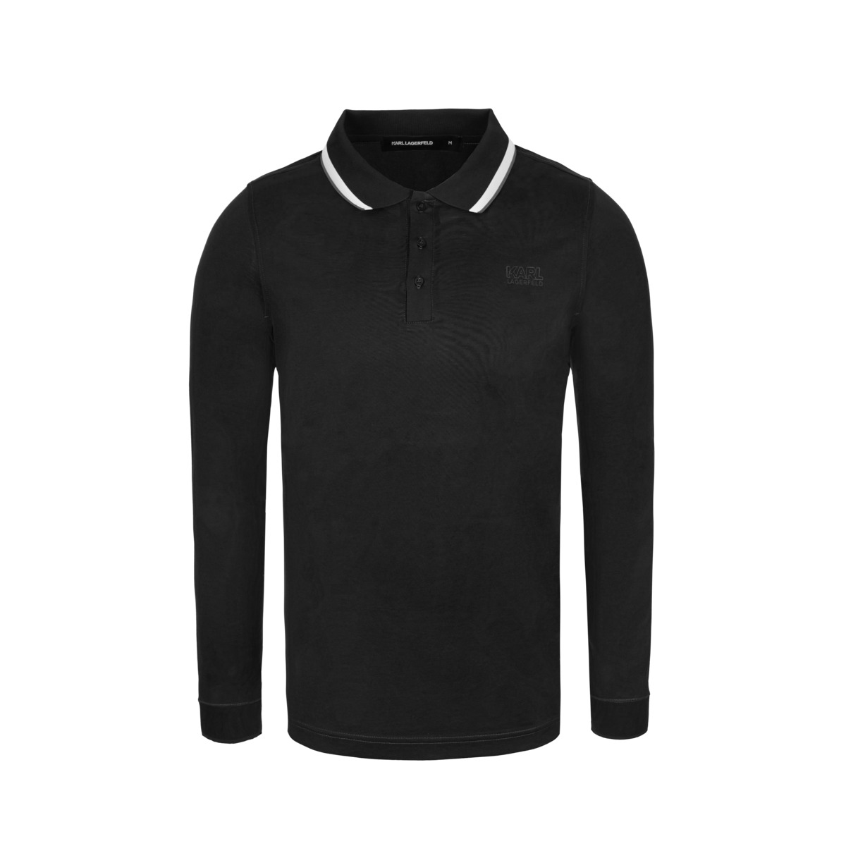 KARL LAGERFELD 745005 Poloshirt schwarz