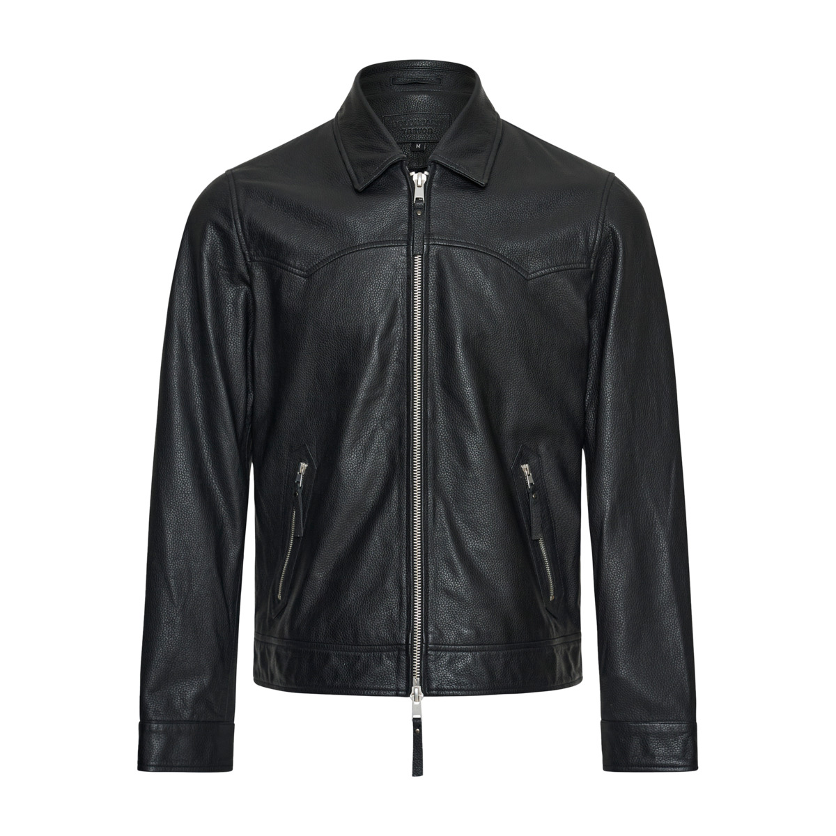 Bolongaro Trevor Ralph Western Jacket Lederjacke schwarz