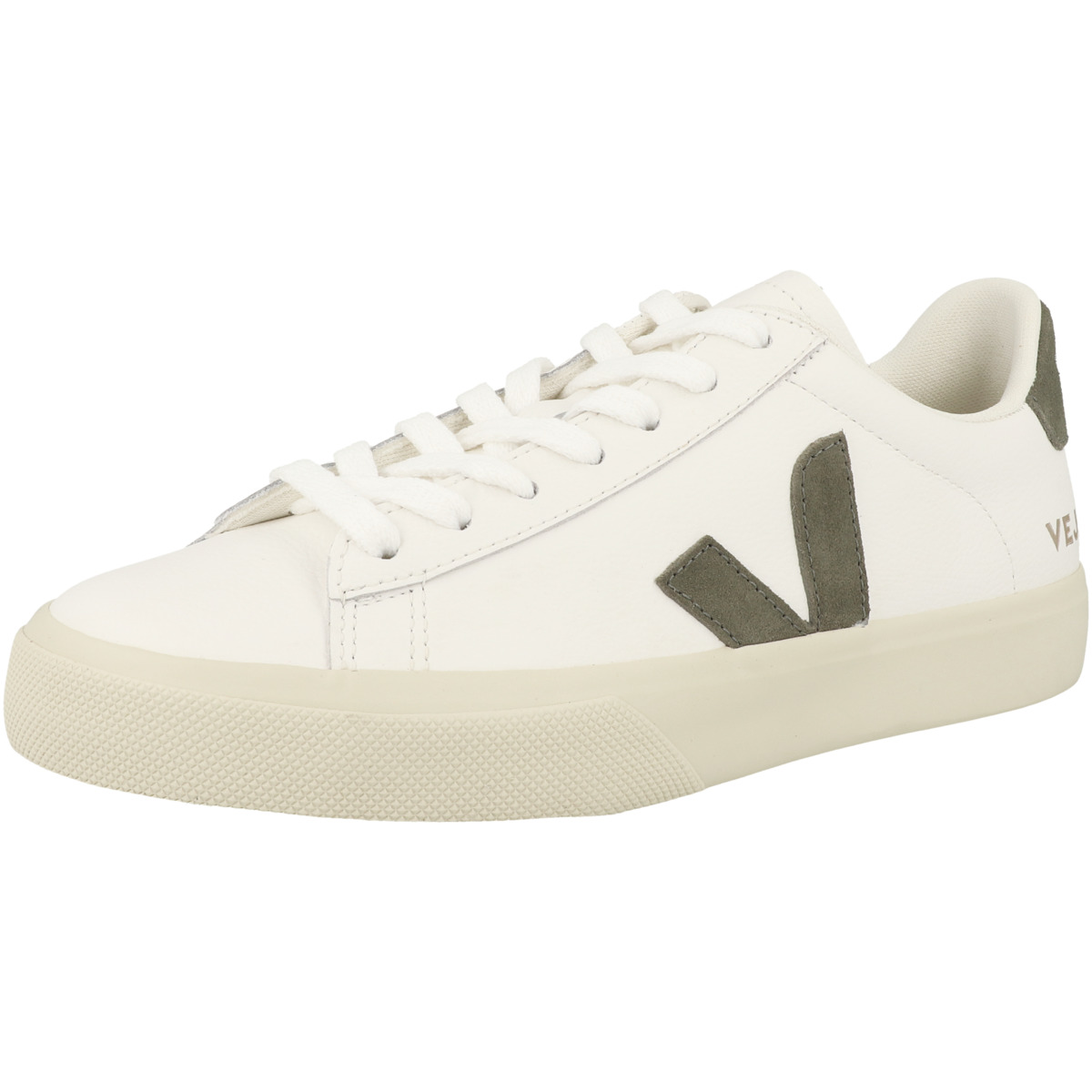 VEJA Campo Chromefree Leather Sneaker low weiss