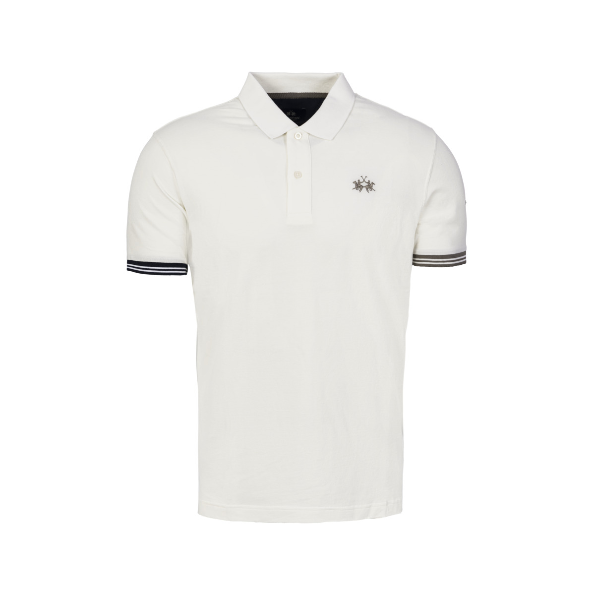 La Martina MBP011 Poloshirt weiss