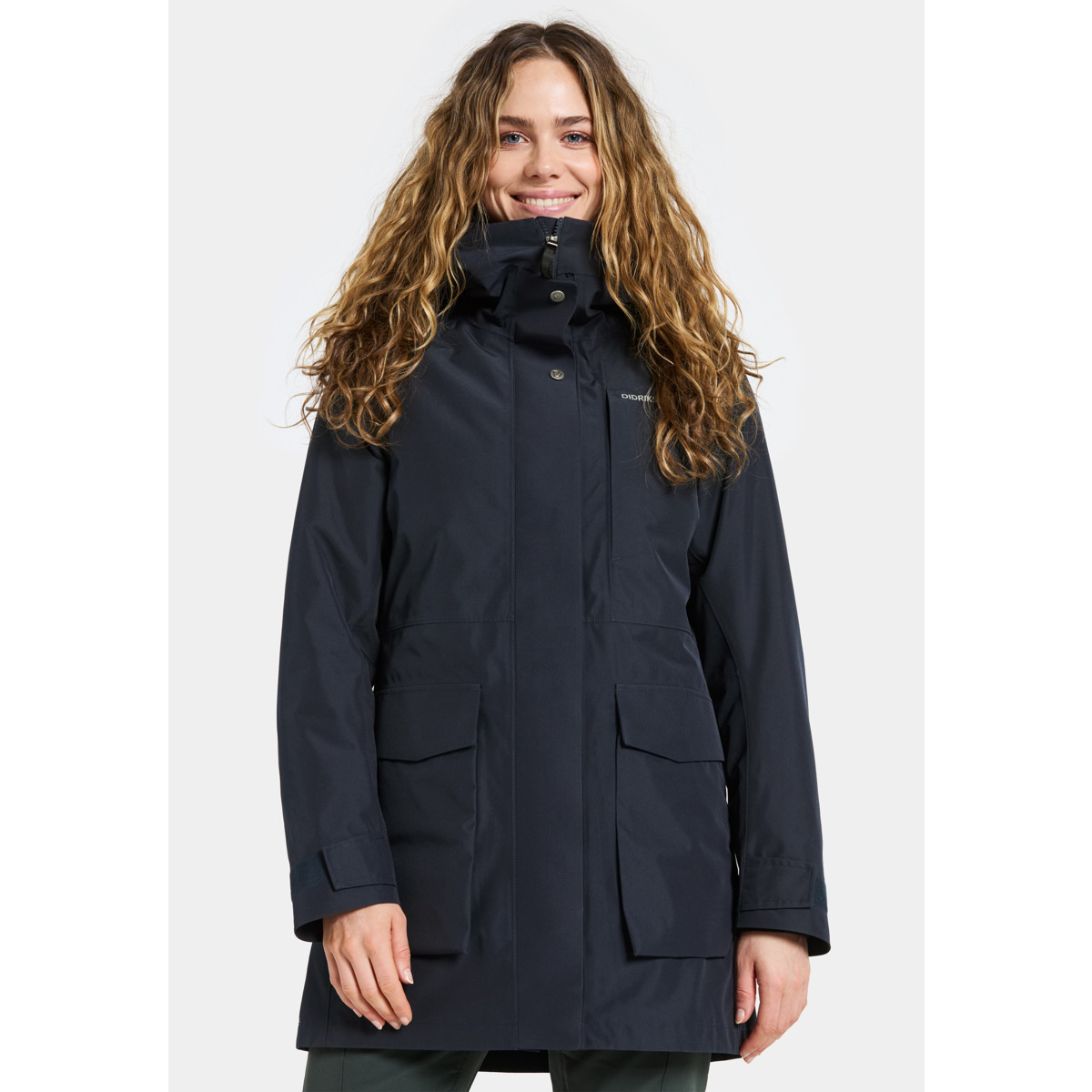 Didriksons Harriet WNS Parka Parka dunkelblau