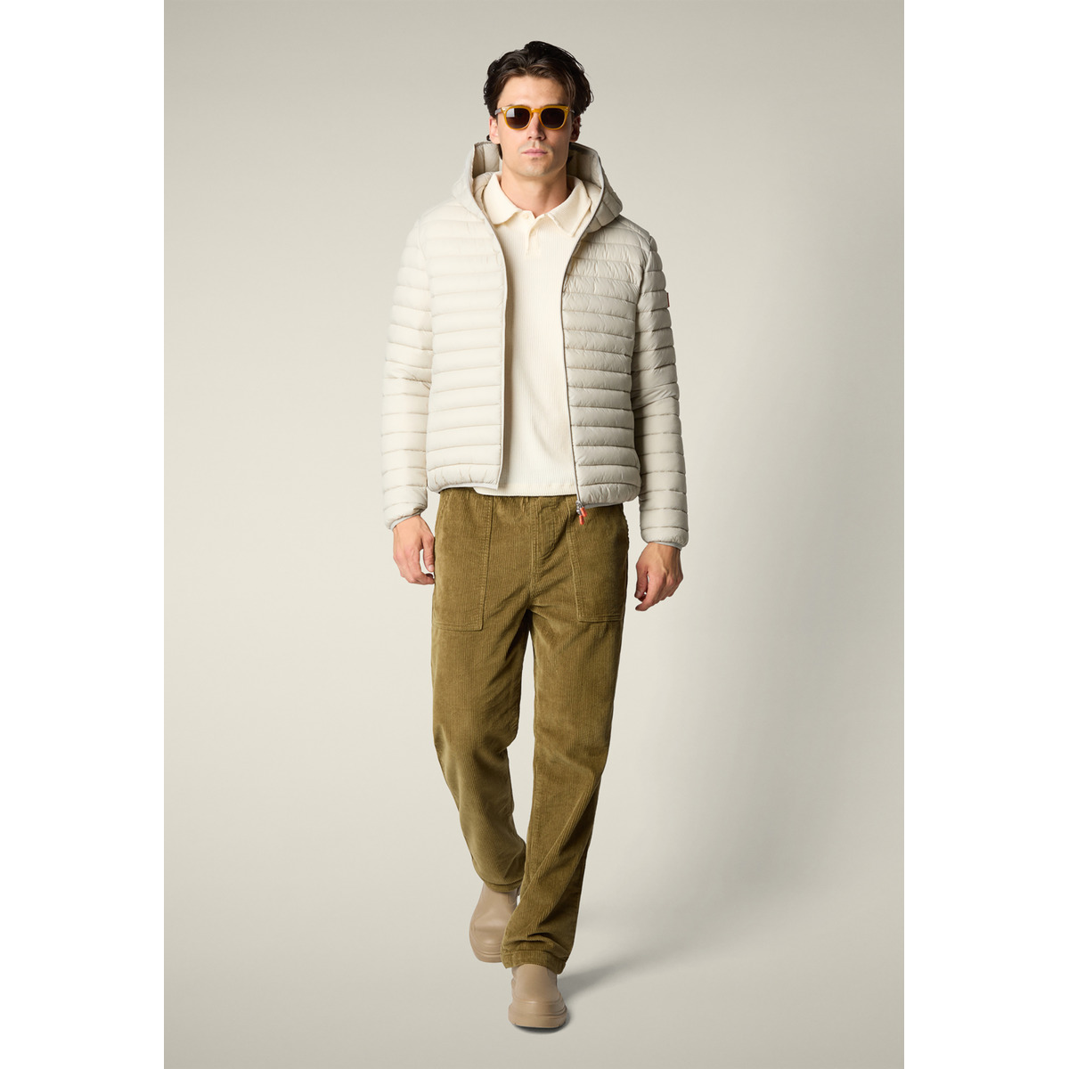 Save the Duck Donald Steppjacke beige