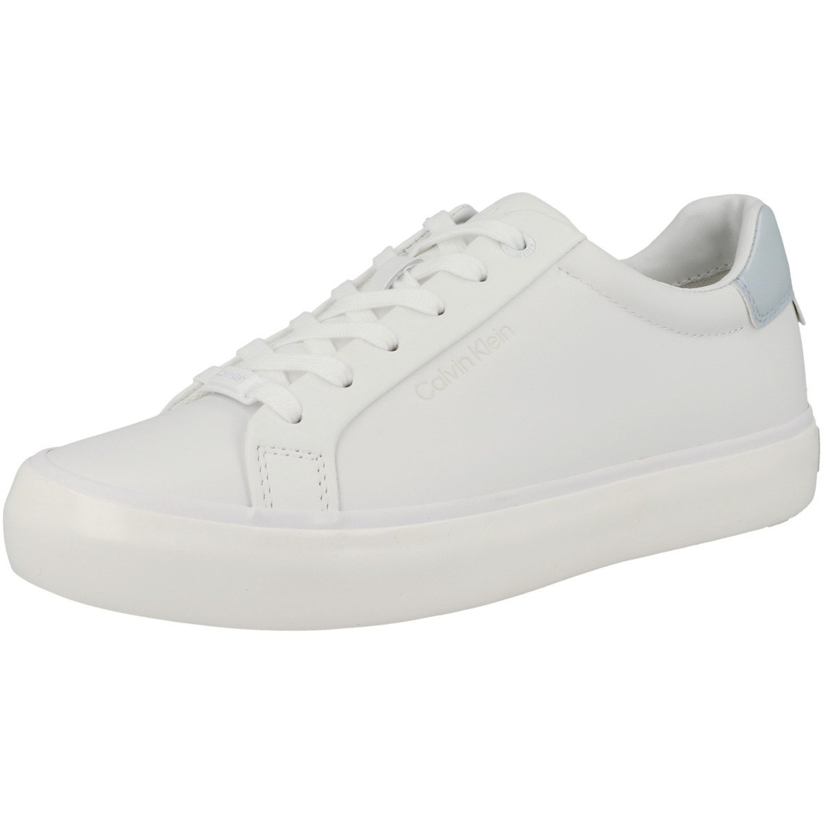 Calvin Klein Vulcanized Lace Up Sneaker weiss