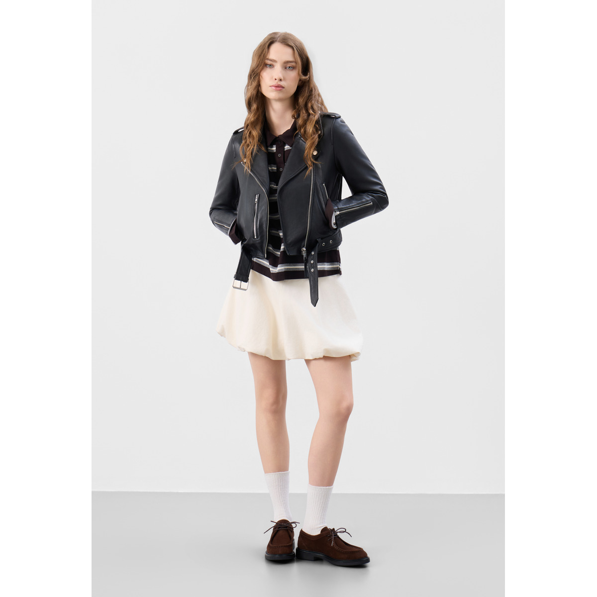 Bolongaro Trevor Katie Biker Lederjacke schwarz