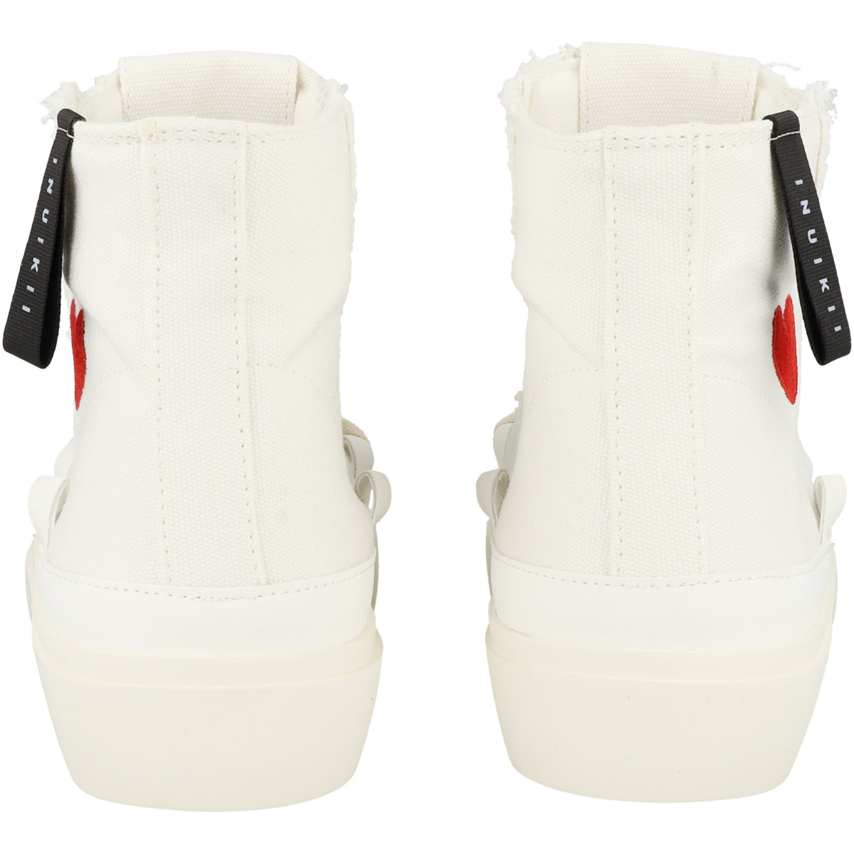 Inuikii Matilda High Top Distressed Sneaker high creme