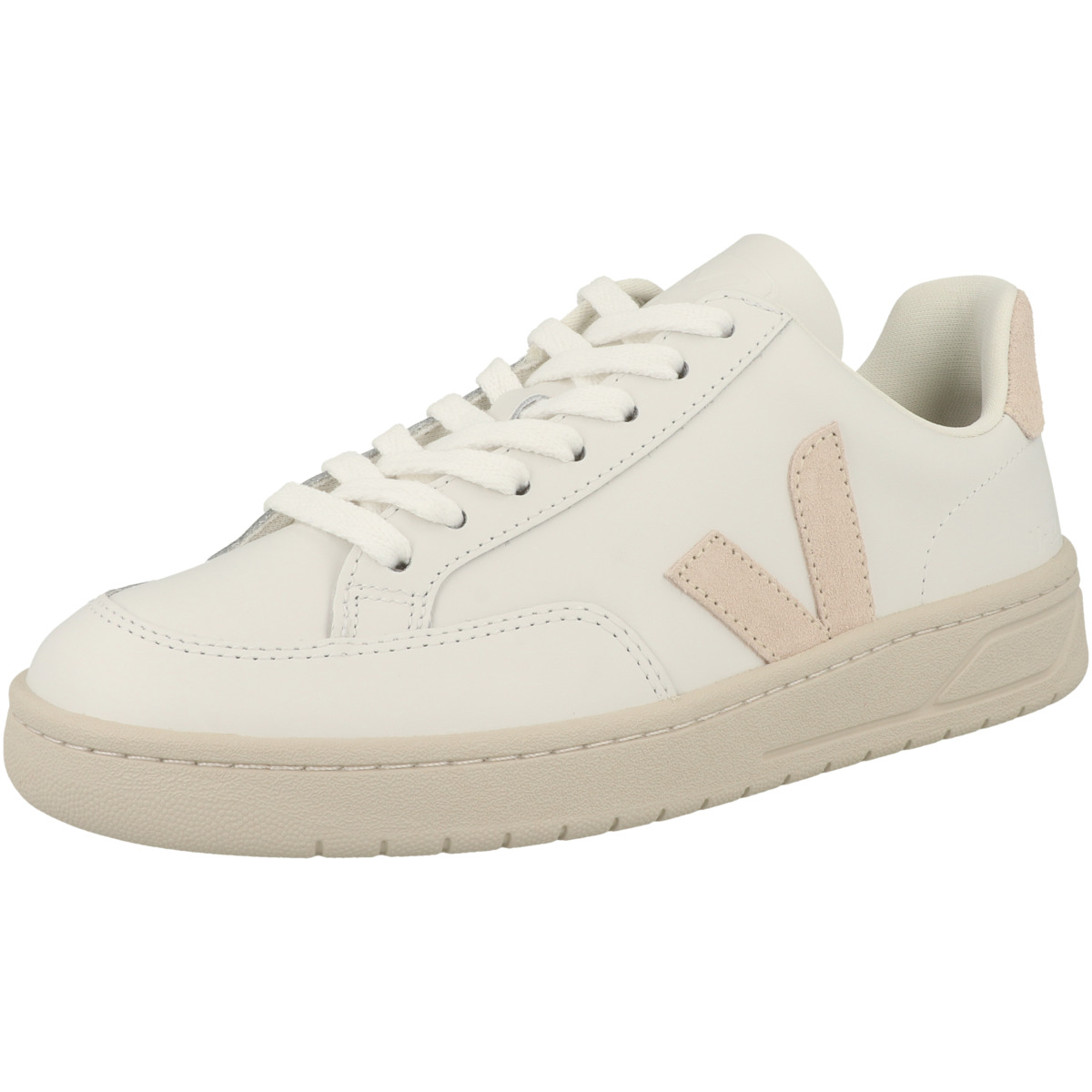 VEJA V-12 Leather Sneaker low weiss