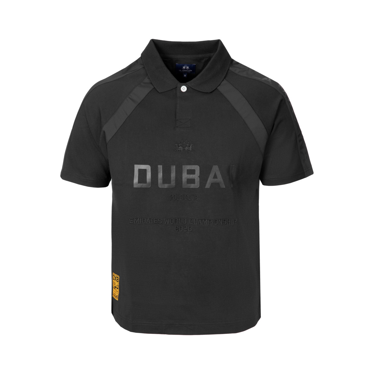 La Martina MCP603 Poloshirt schwarz