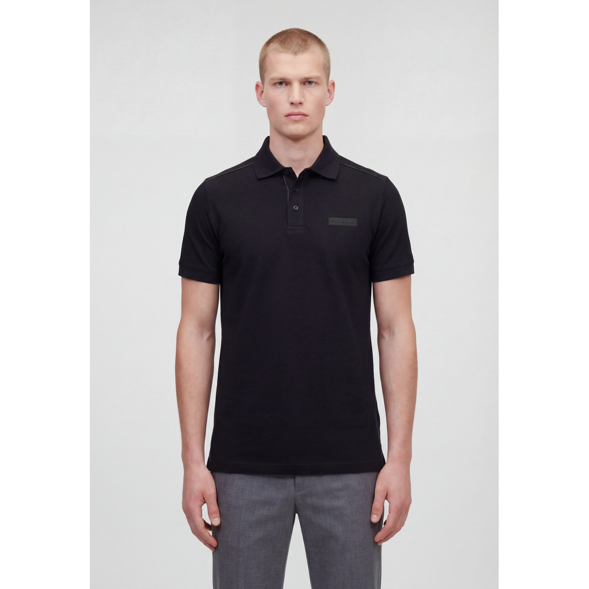 KARL LAGERFELD 745019 Poloshirt schwarz
