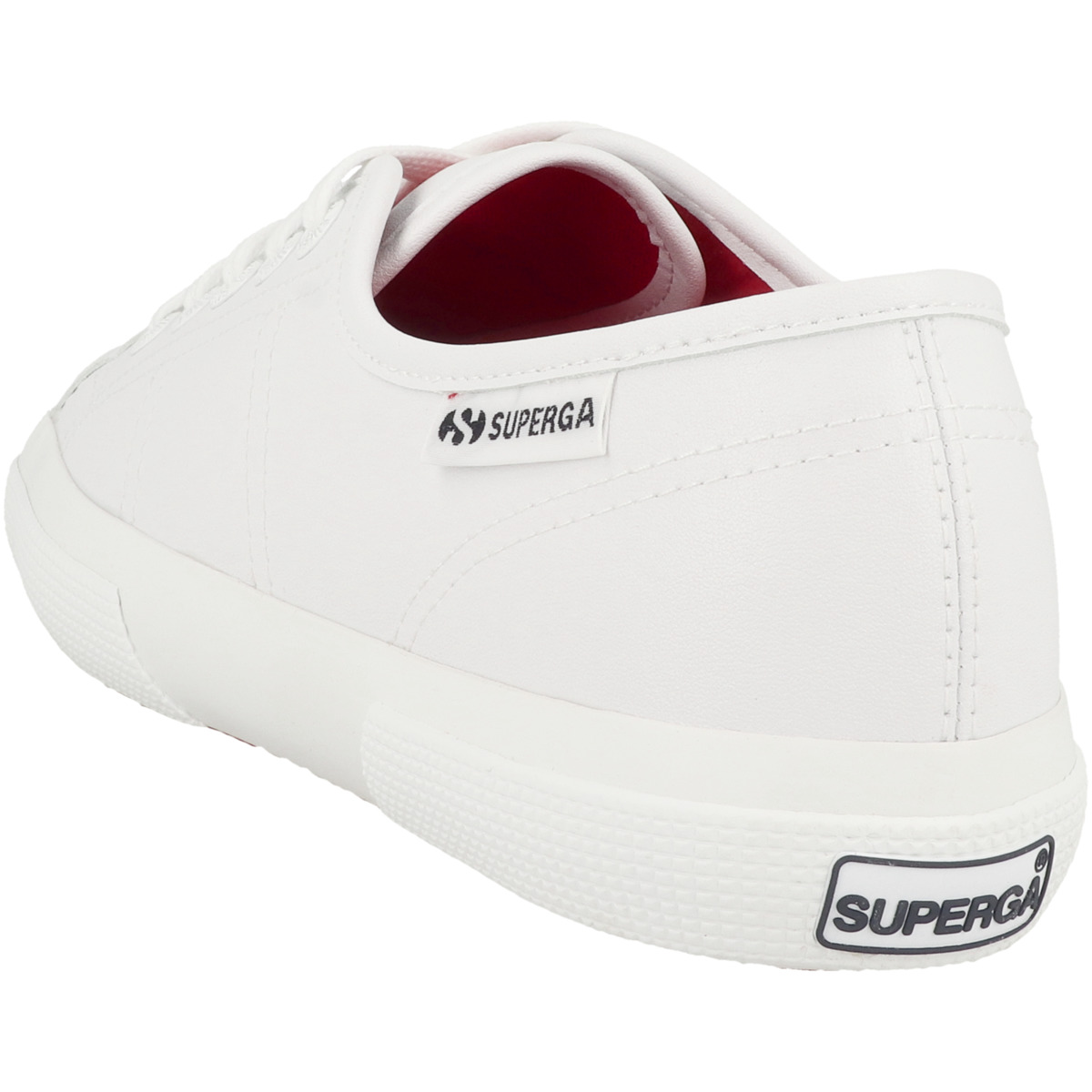 Superga 3750 Heart Vegan Material Leggera Sneaker low weiss