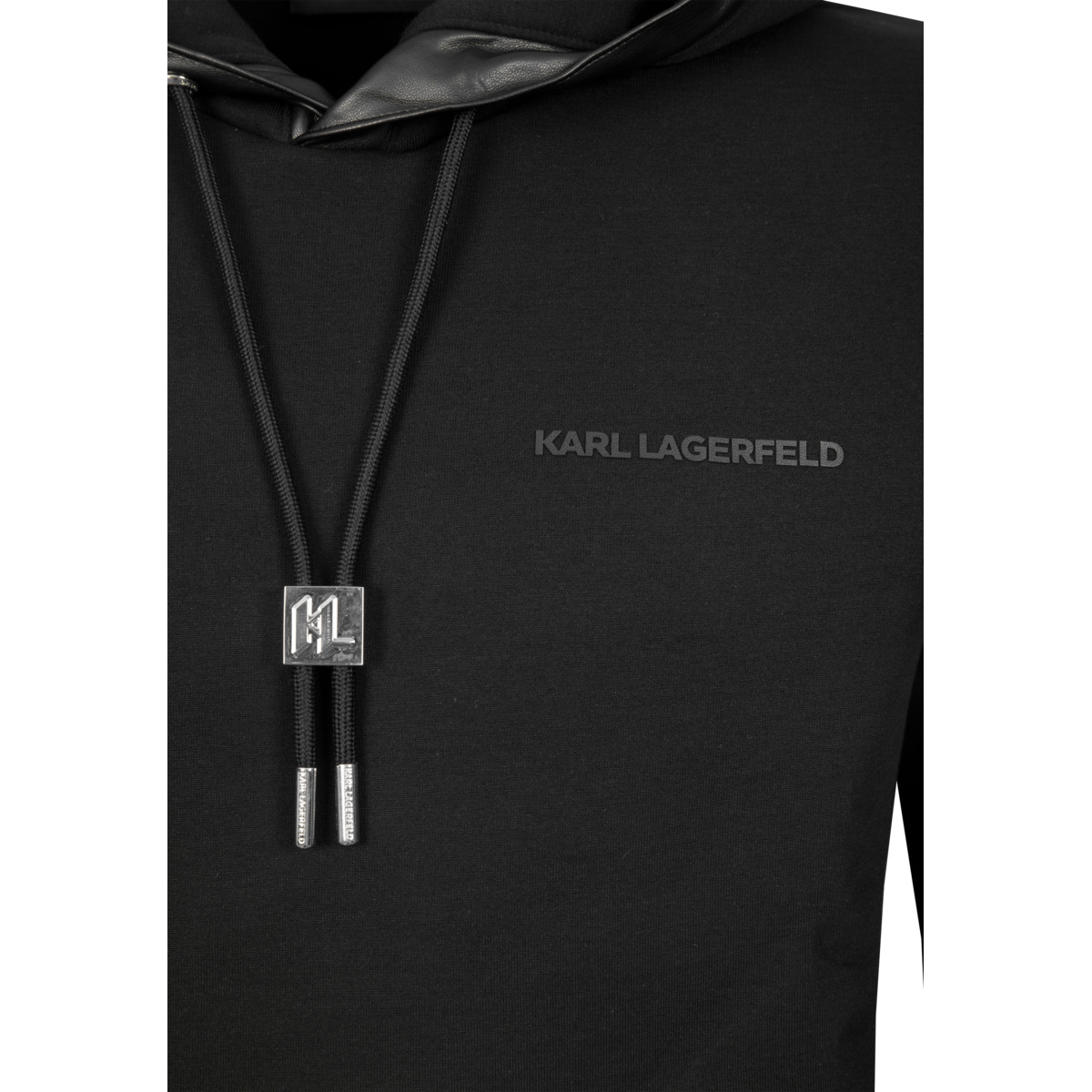 KARL LAGERFELD 705039 Hoodie schwarz