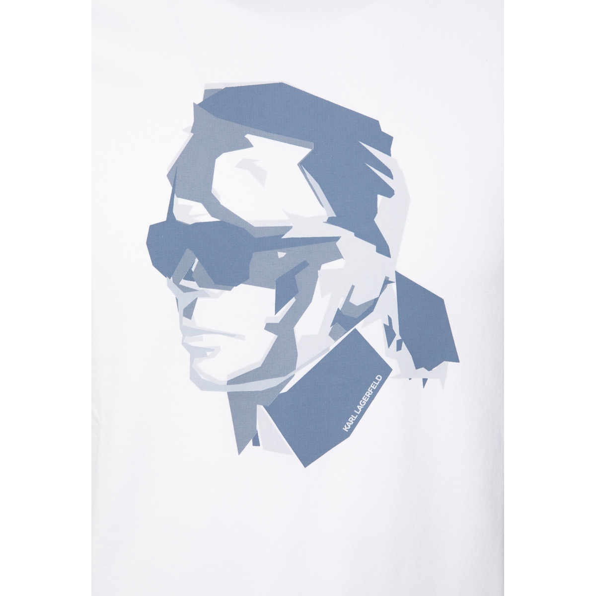 KARL LAGERFELD 755400 T-Shirt blau/weiss