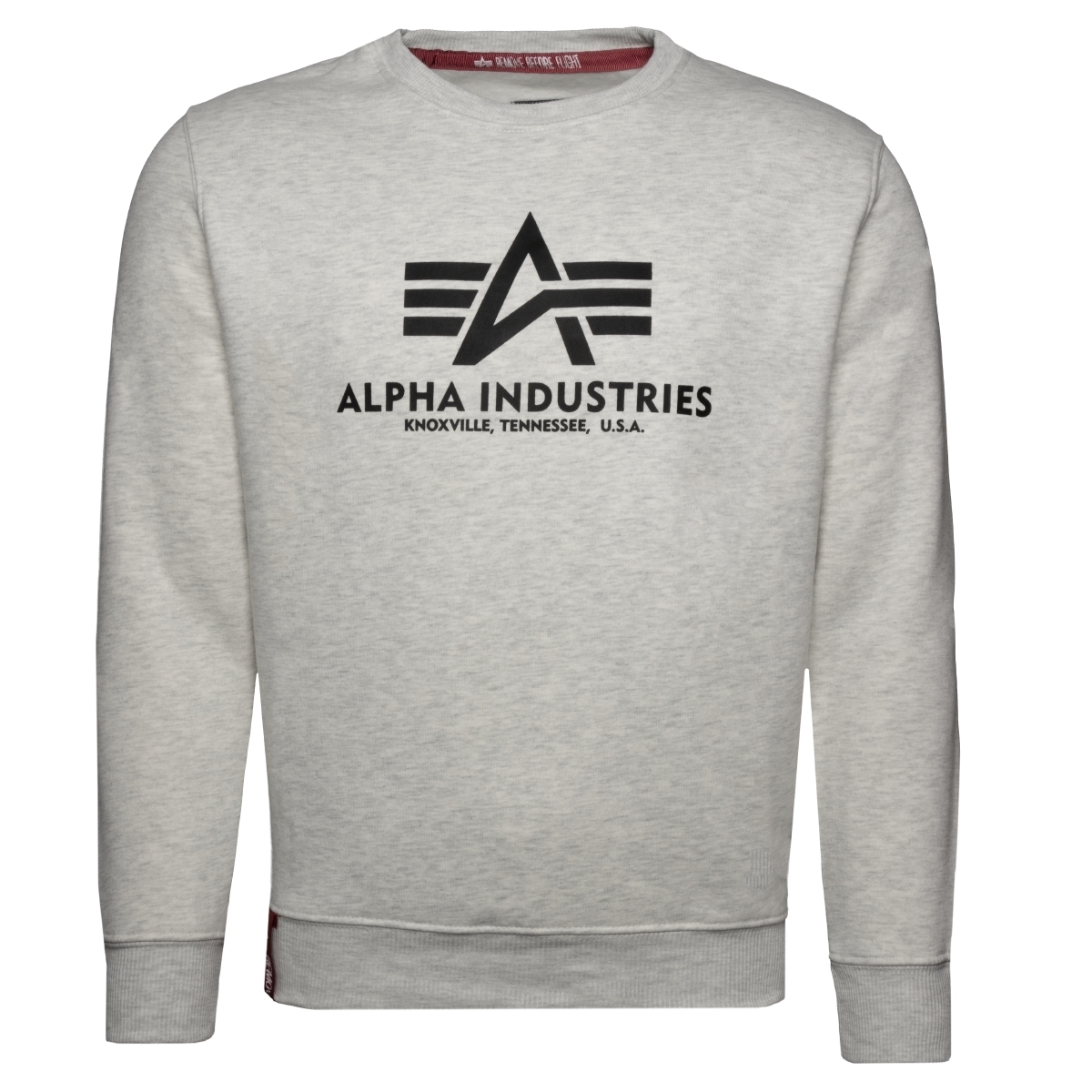 Alpha Industries Basic Sweater Sweatshirt weiss