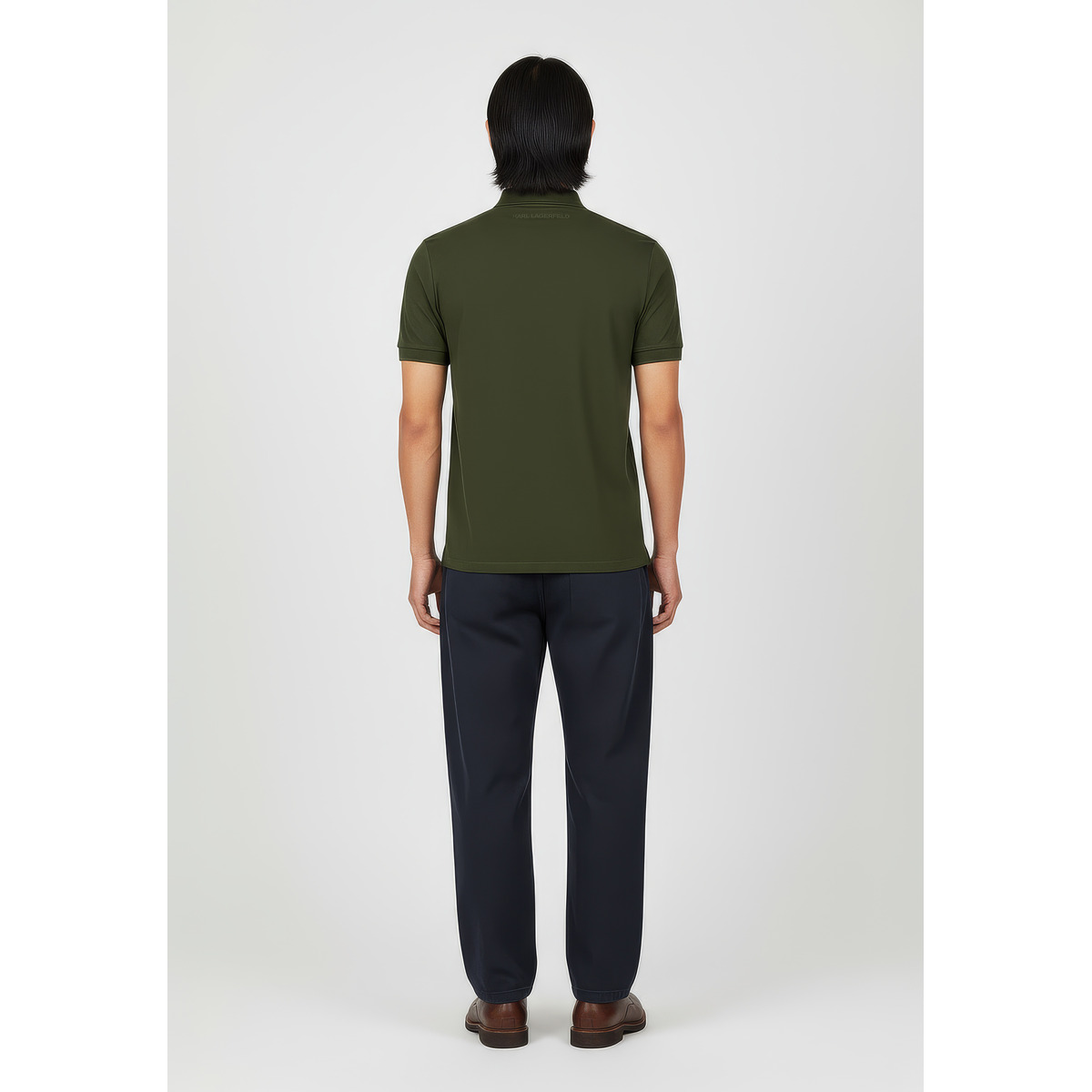 KARL LAGERFELD 745710 Poloshirt dunkelgruen