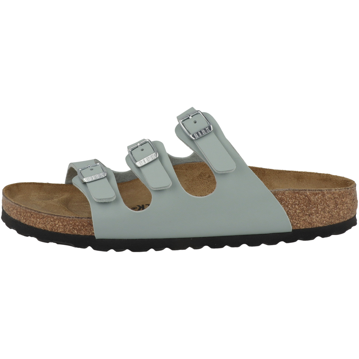 Birkenstock Florida Birko-Flor Sandale schmal hellblau