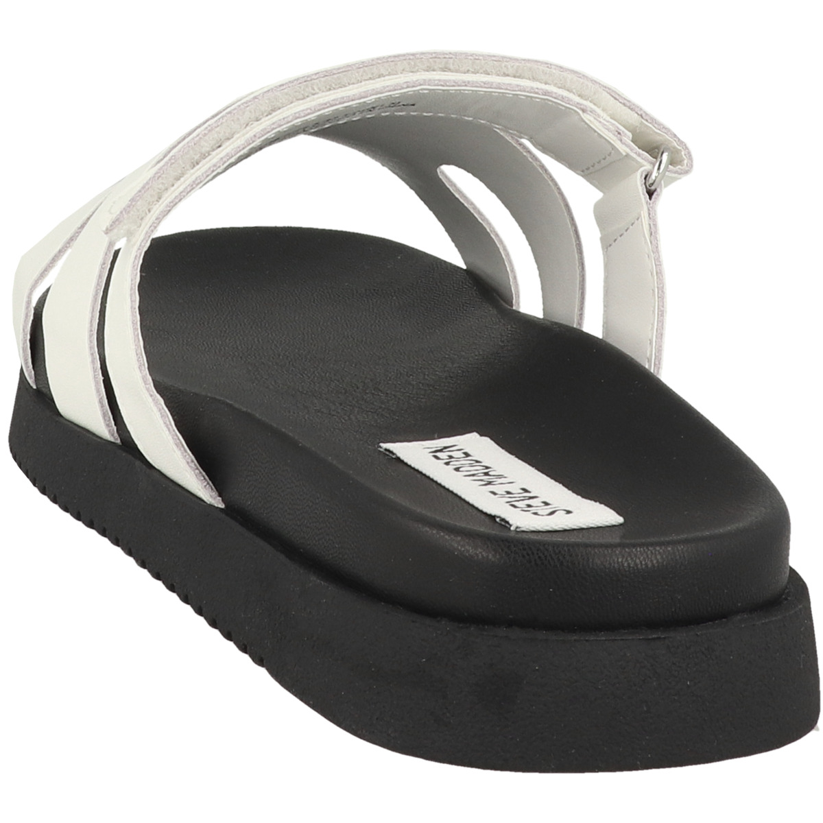 Steve Madden Missile Sandale weiss