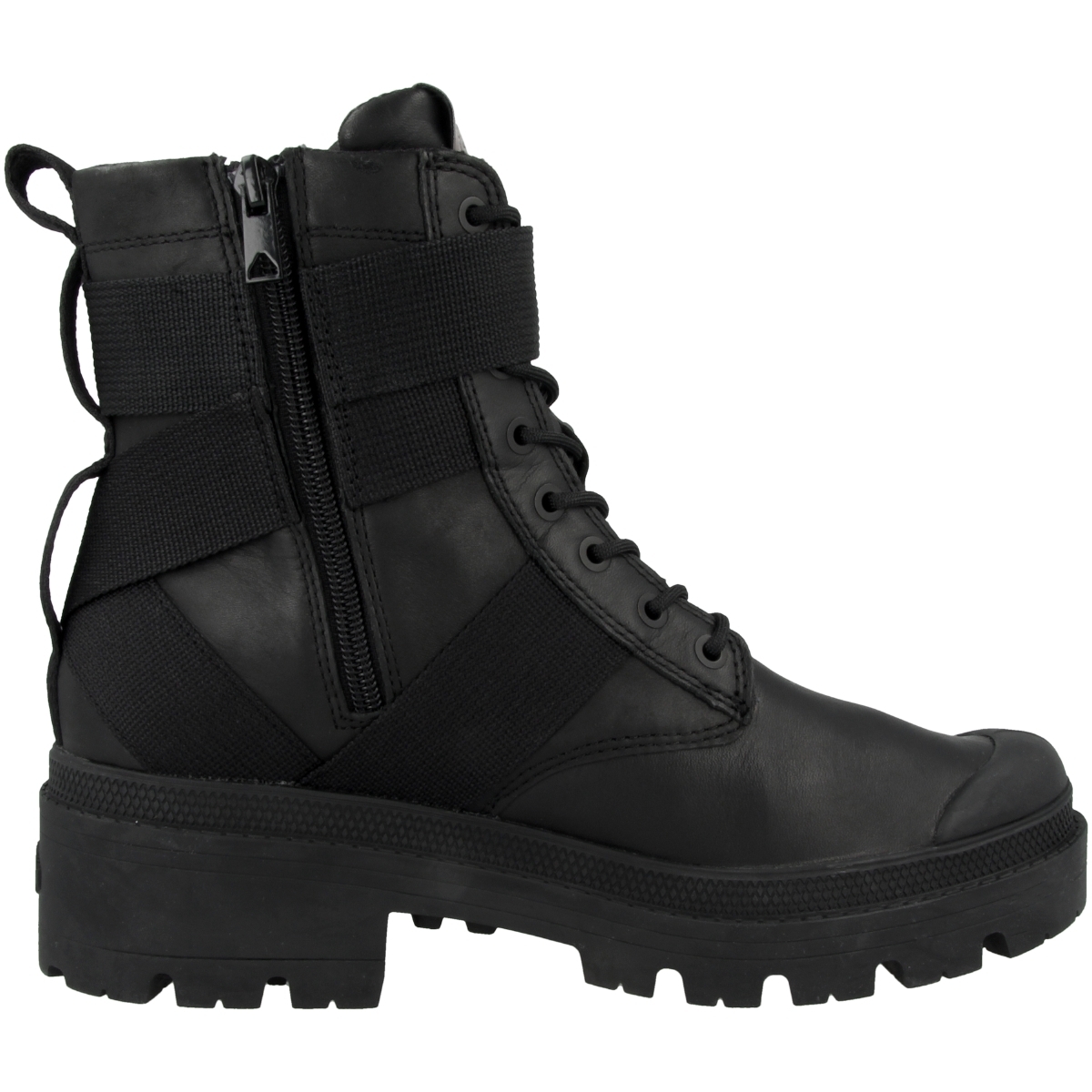 Palladium Pallabase Tact STR Leather Boots schwarz