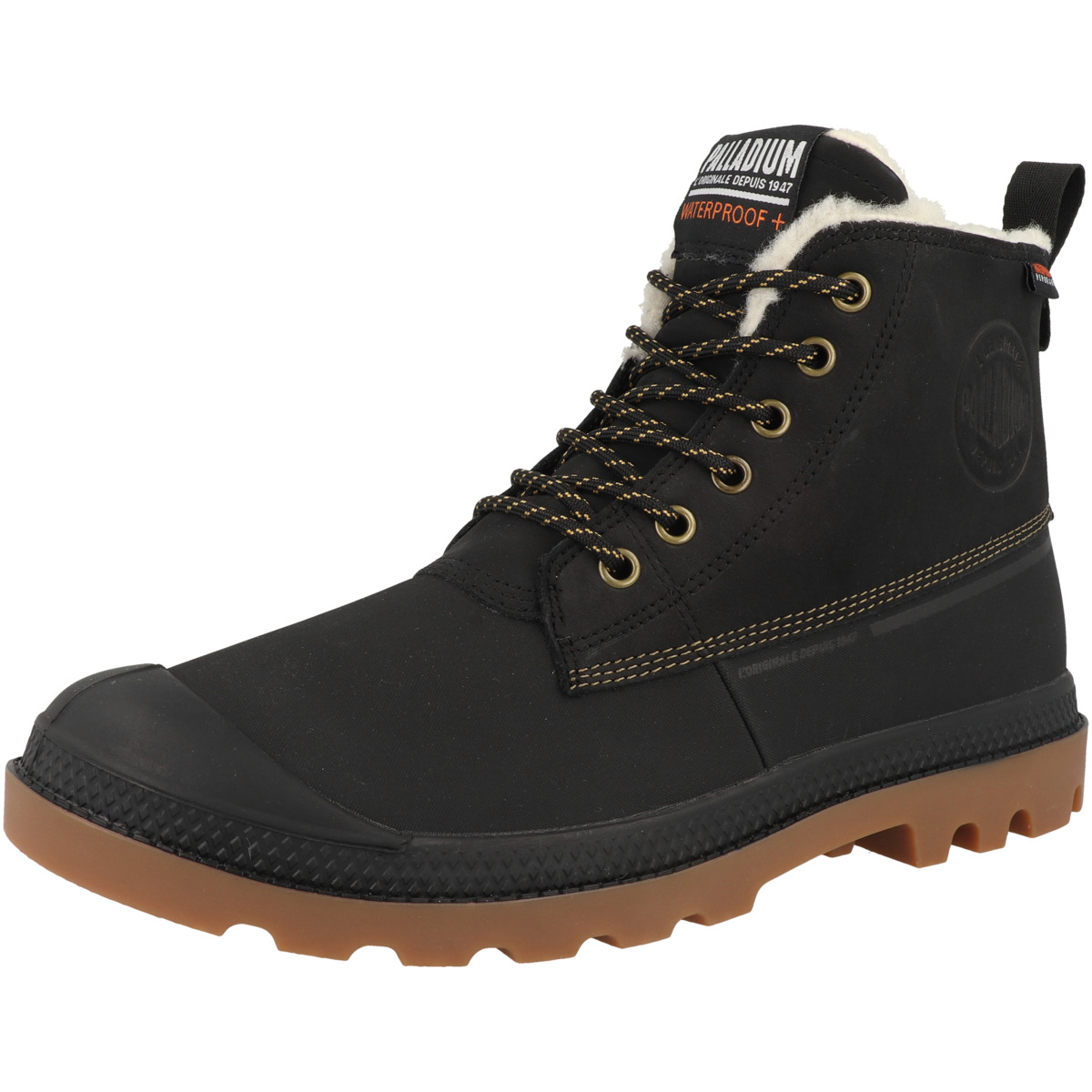 Palladium Pampa Duck WL WP+ Boots schwarz