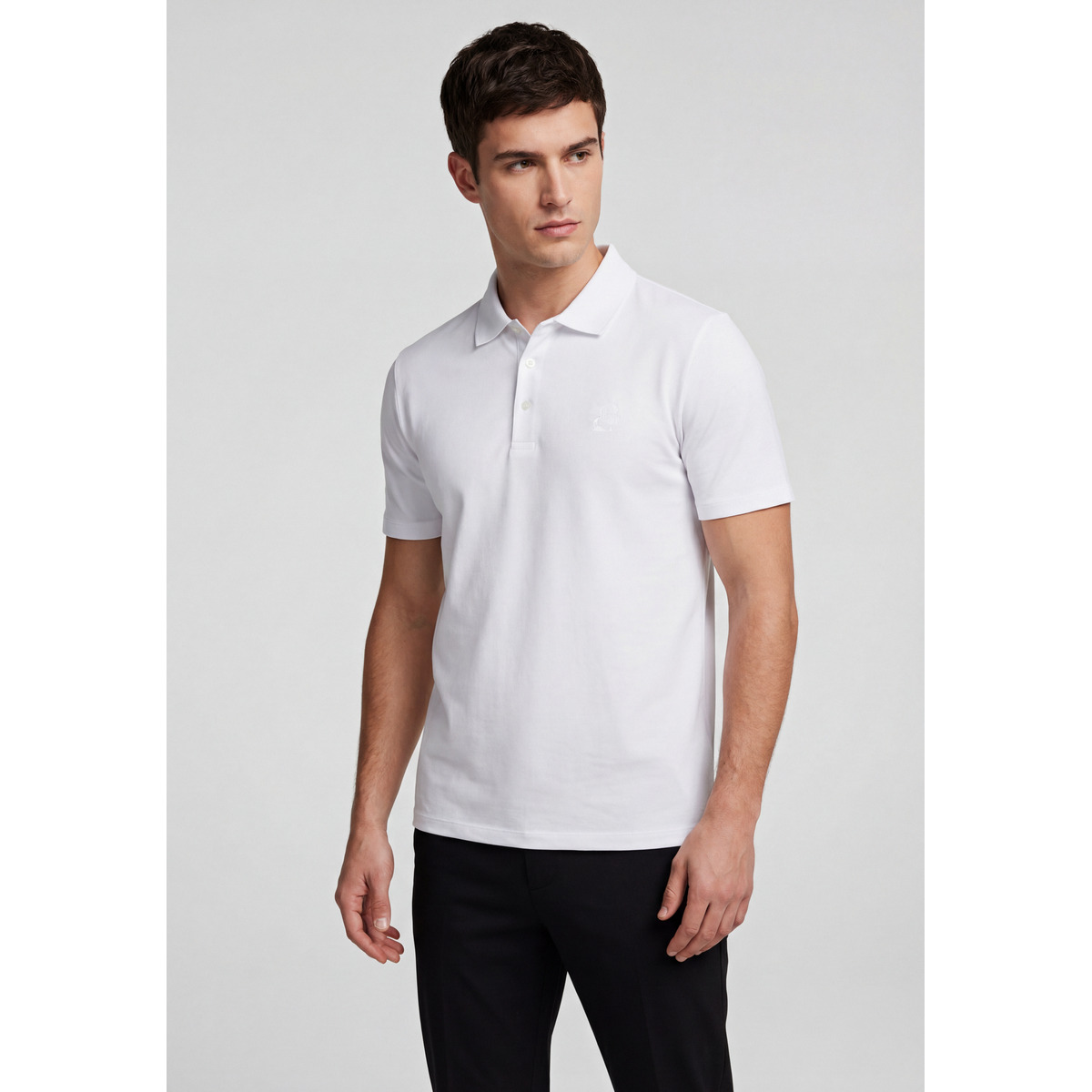 KARL LAGERFELD 745750 Poloshirt weiss