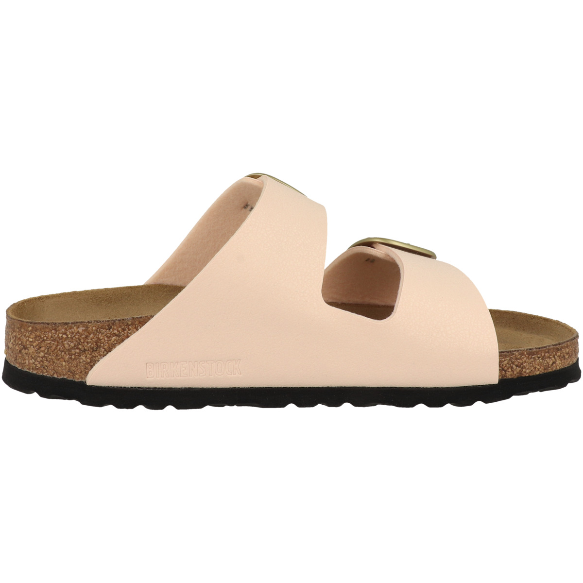 Birkenstock Arizona Big Buckle Birko-Flor Nubuk Sandale schmal rosa