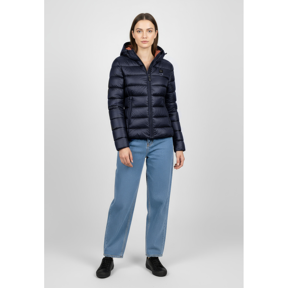 Blauer Caroll Steppjacke dunkelblau