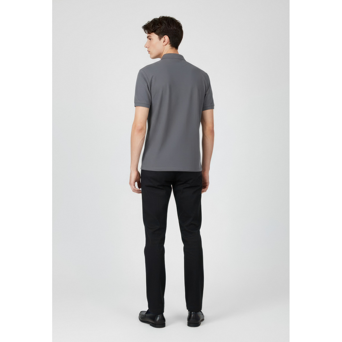 KARL LAGERFELD 745127 Poloshirt dunkelgrau