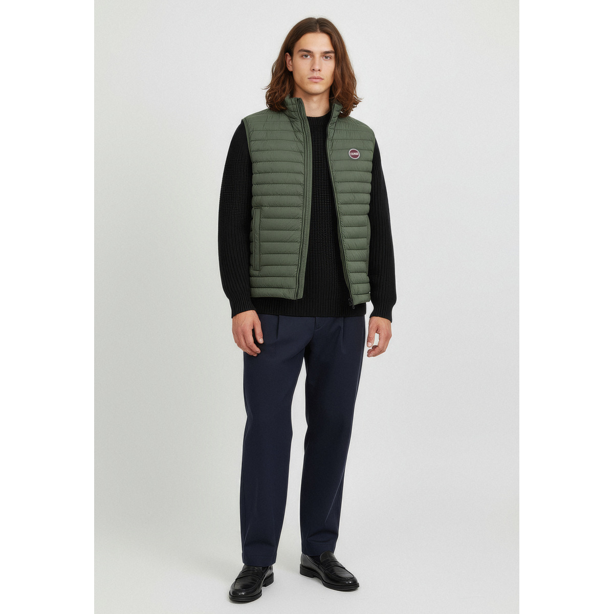 Colmar 1248 Daunenweste dunkelgruen