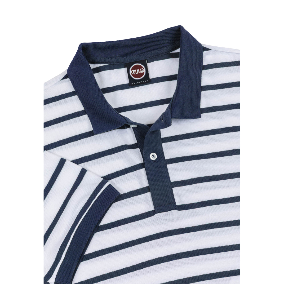 Colmar 7608 Poloshirt blau/weiss