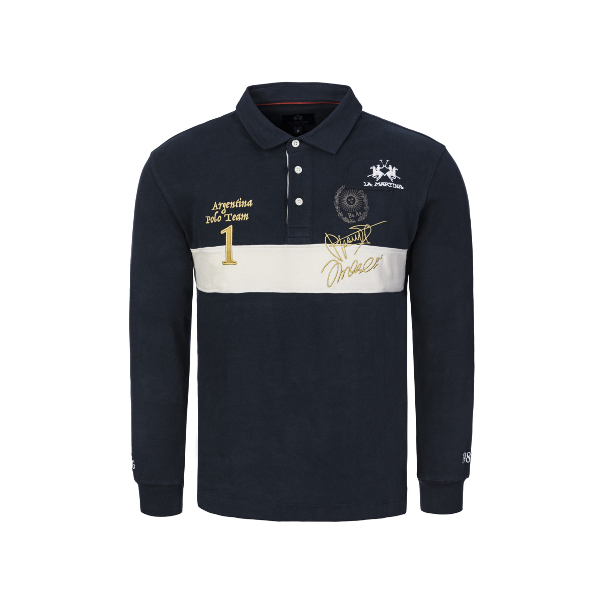 La Martina MBP308 Poloshirt dunkelblau