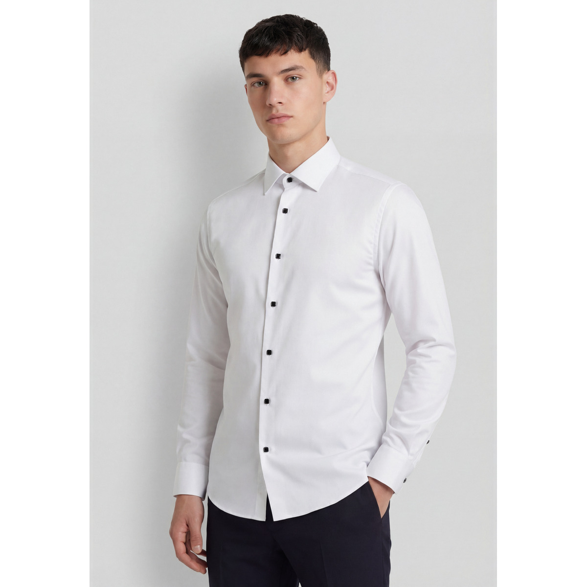 KARL LAGERFELD 605000 Hemd weiss