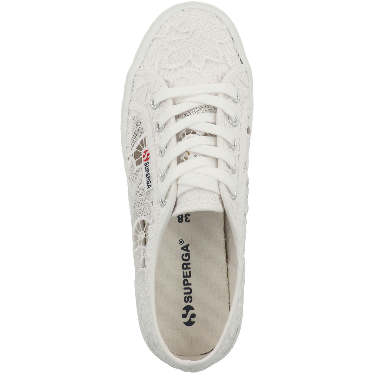 Superga 2750 Macrame Sneaker low weiss
