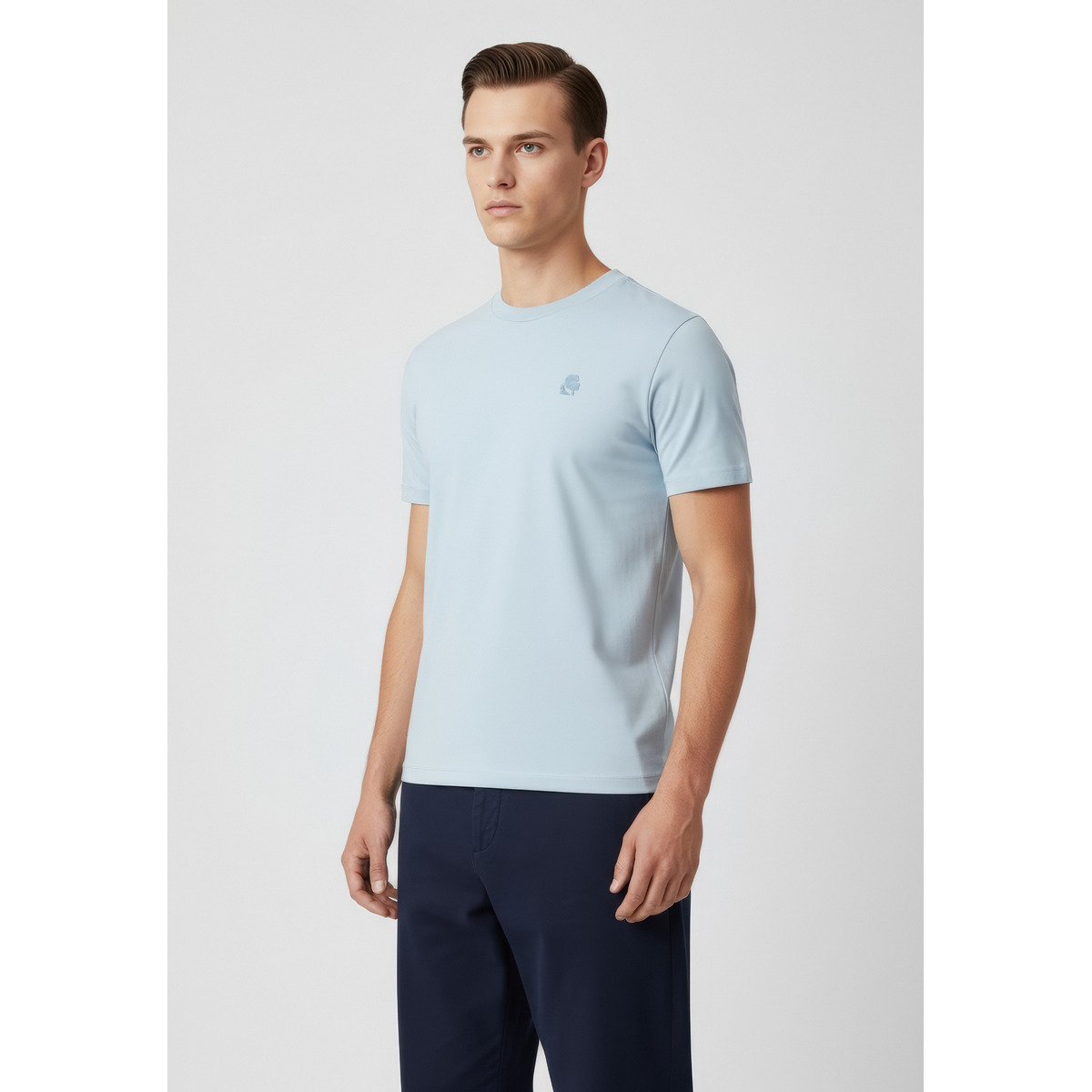 KARL LAGERFELD 755750 T-Shirt hellblau