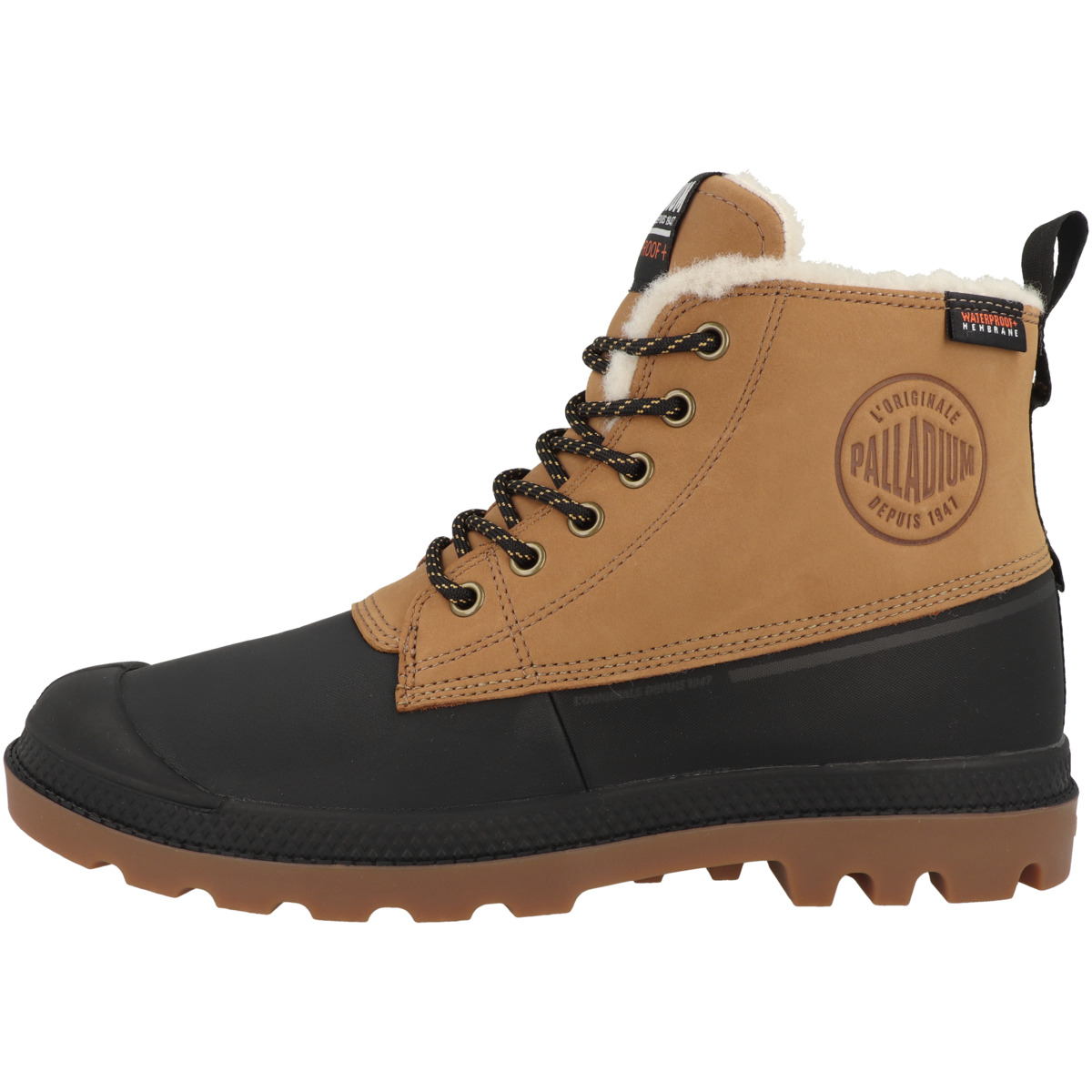 Palladium Pampa Duck WL WP+ Boots braun
