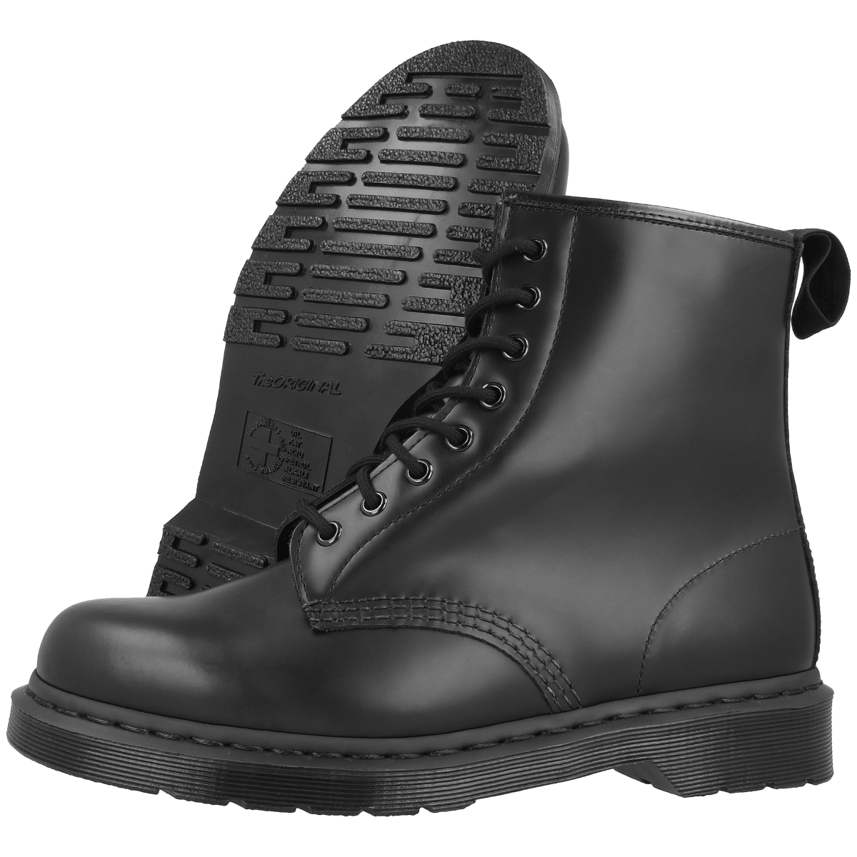 Dr. Martens 1460 Mono Boots schwarz