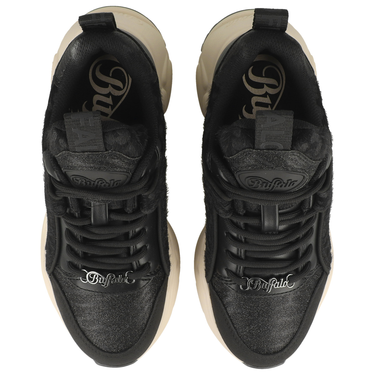 Buffalo Binary Glam Sneaker low schwarz
