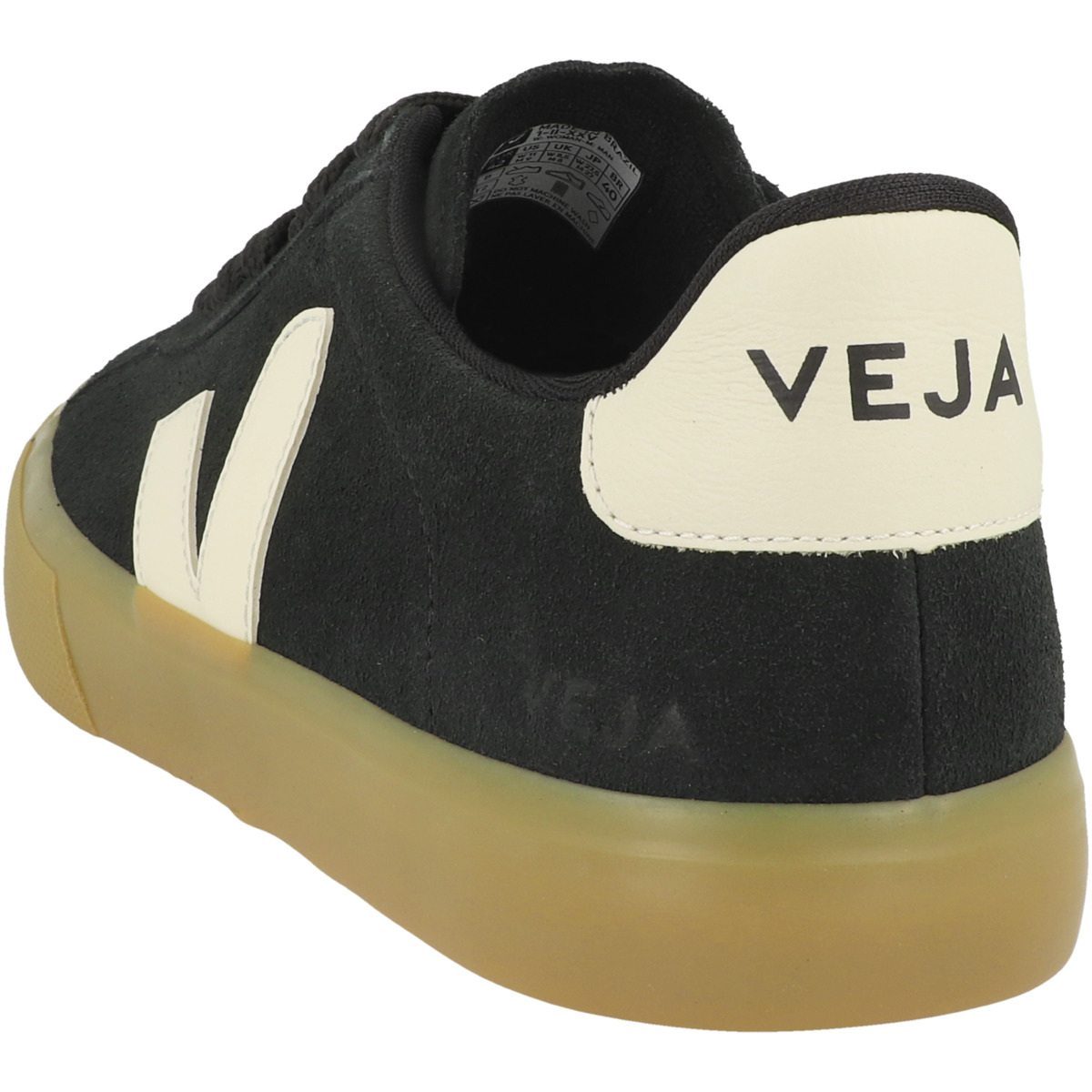 VEJA Campo Bold Suede Sneaker low schwarz