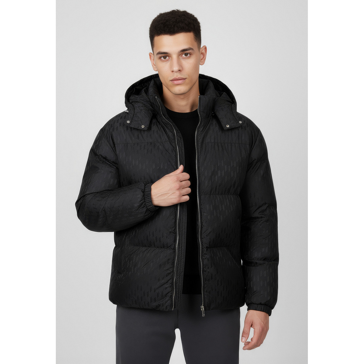 KARL LAGERFELD 505016 Winterjacke schwarz
