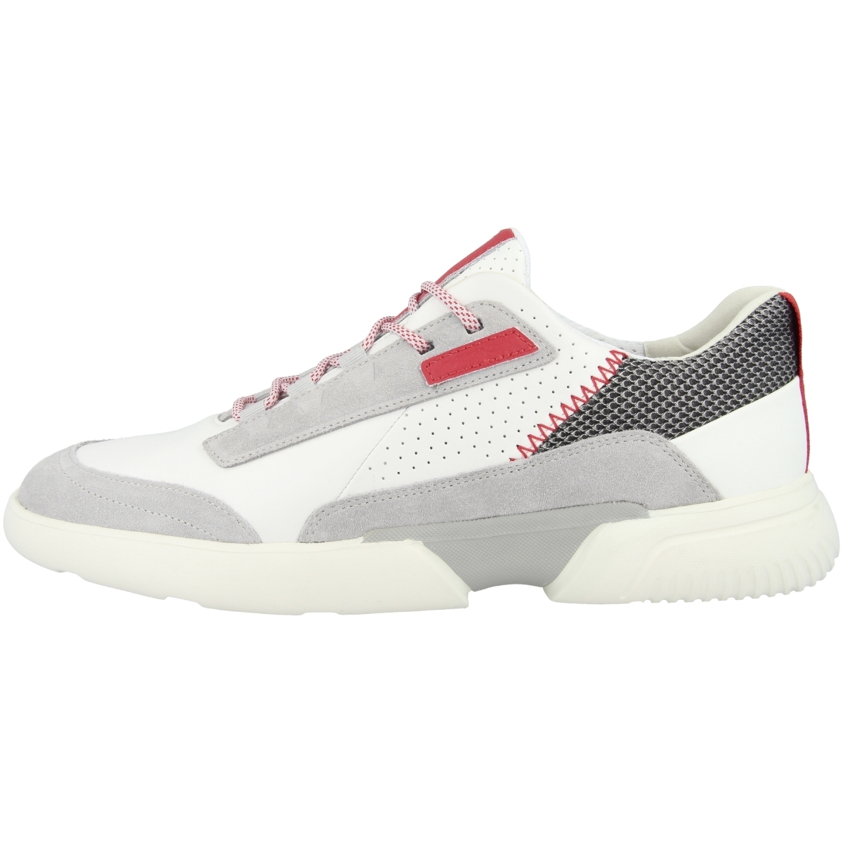 Geox U Smoother A Sneaker low weiss