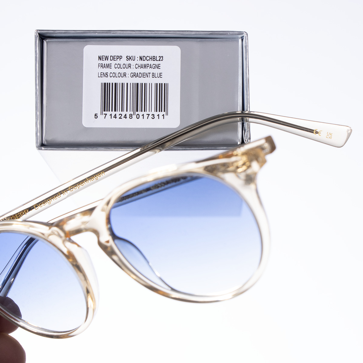 MESSYWEEKEND NEW DEPP Sonnenbrille gold
