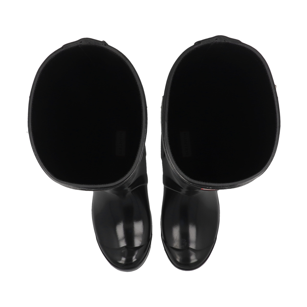 Hunter Womens Original Tall Gloss Boot Gummistiefel schwarz