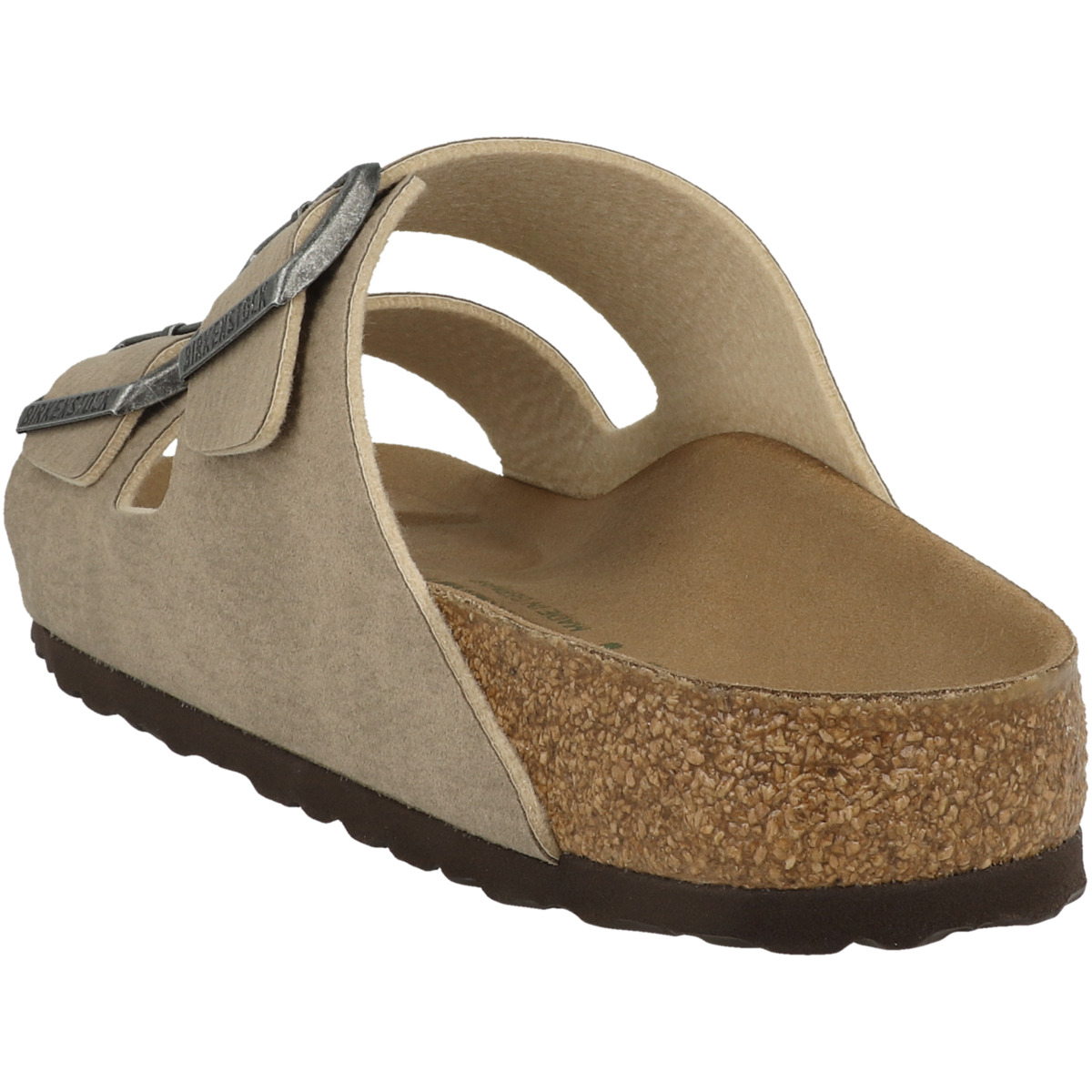 Birkenstock Arizona Synthetik Sandale schmal grau