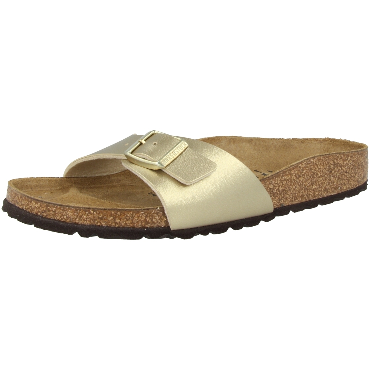 Birkenstock Madrid Birko-Flor Sandale schmal gold