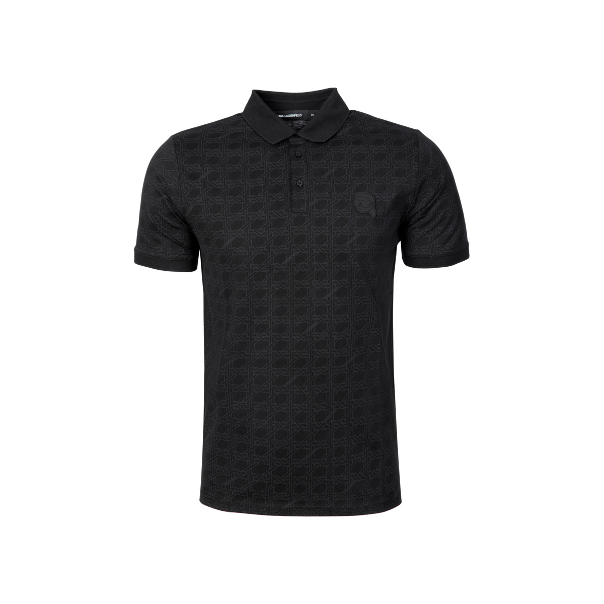 KARL LAGERFELD 745071 Poloshirt schwarz