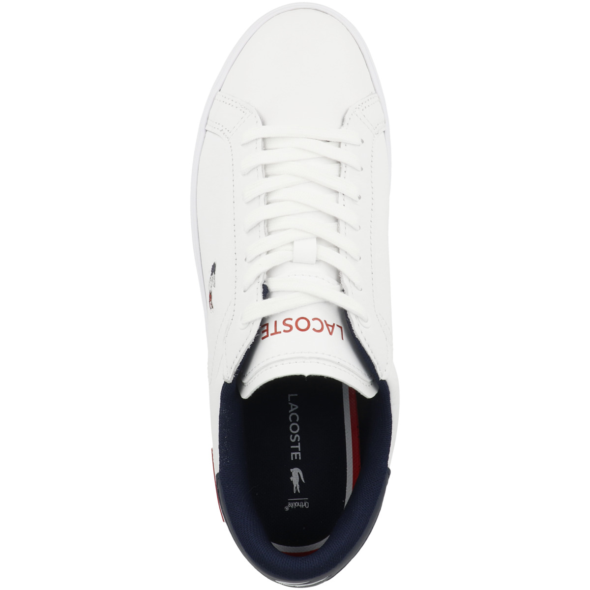 Lacoste Powercourt TRI22 1 SMA Leather Sneaker weiss