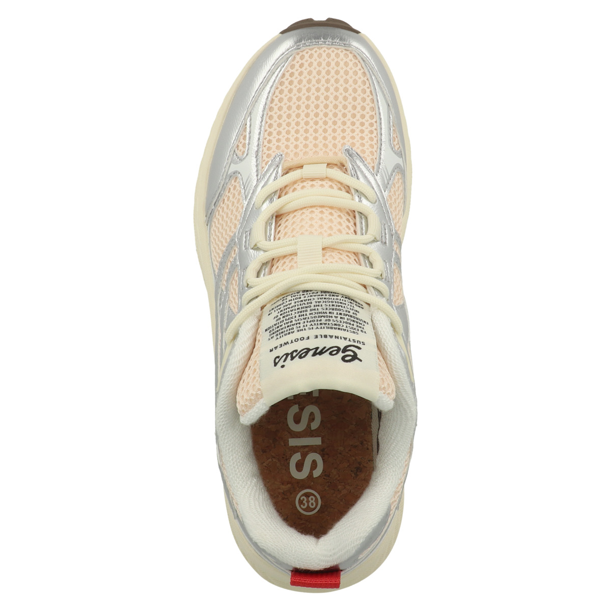 Genesis G-Eco`99 Bulky Sneaker low silber