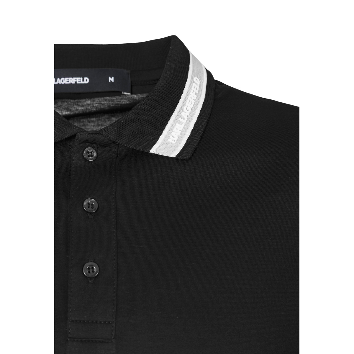 KARL LAGERFELD 745001 Poloshirt schwarz