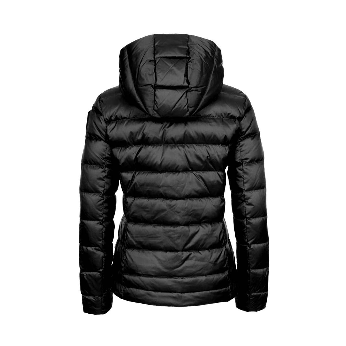 Blauer Charme Daunenjacke schwarz