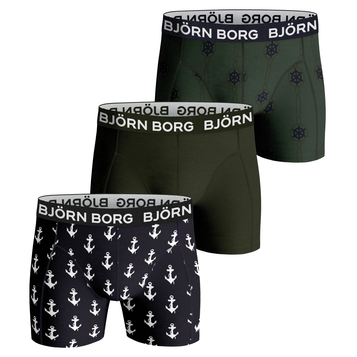 Björn Borg Anchor Sammy 3er Pack Boxershorts