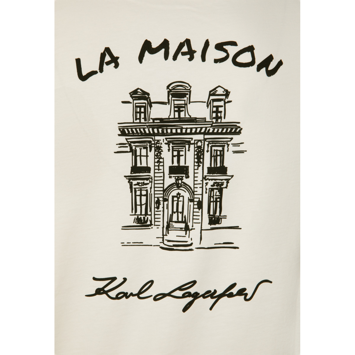 KARL LAGERFELD 755136 T-Shirt weiss